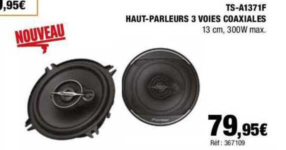 ts-a1371f haut-parleurs 3 voies coaxiales