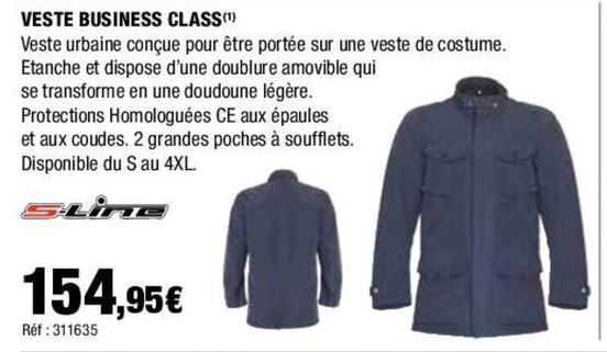veste business class s-line