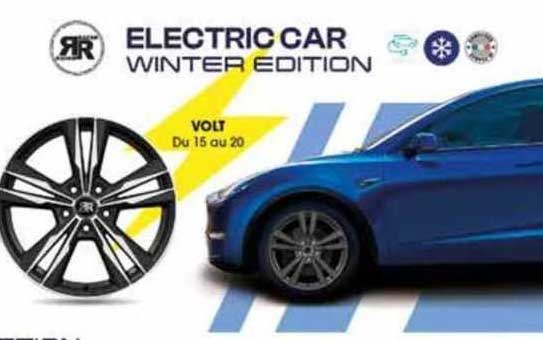 volt electric car winter edition