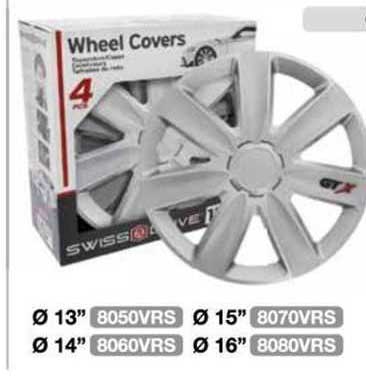 wheel covers ø 13", 14", 15", 16"