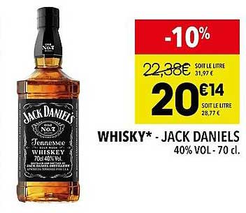 whisky - jack daniels