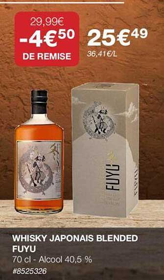 Whisky Japonais Blended Fuyu