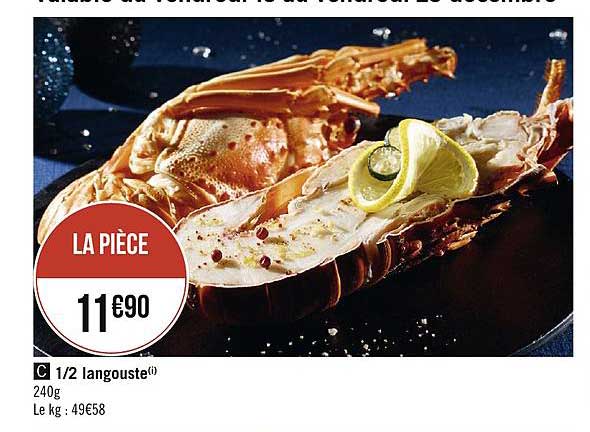 1-2 langouste