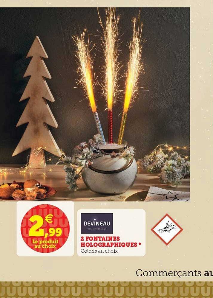 2 fontaines holographiques devineau