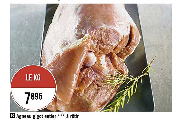 Agneau Gigot Entier à Rôtir