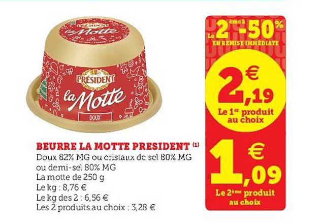 beurre la motte président