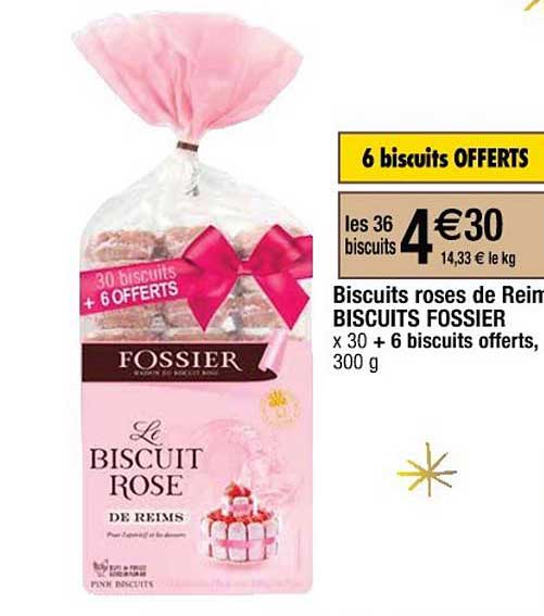 biscuits roses de reims biscuits fossier