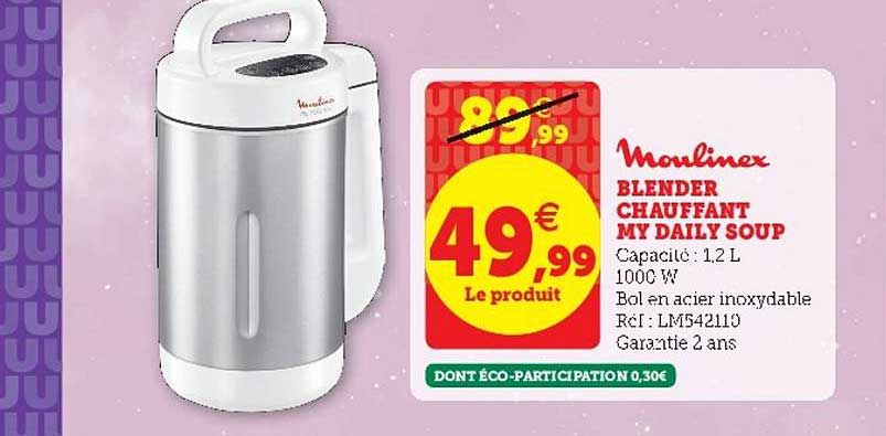 blender chauffant my daily soup moulinex
