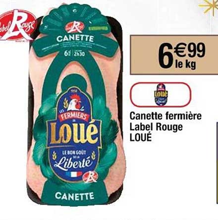Canette Fermière Label Rouge Loué