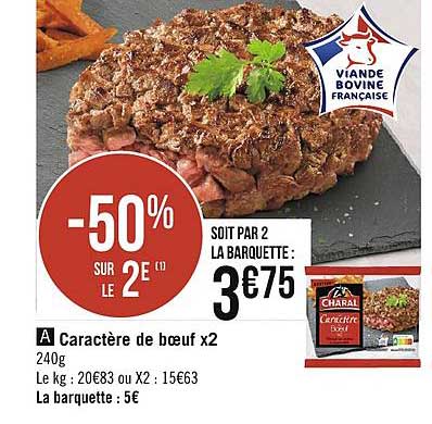 Caractère De Bœuf X2