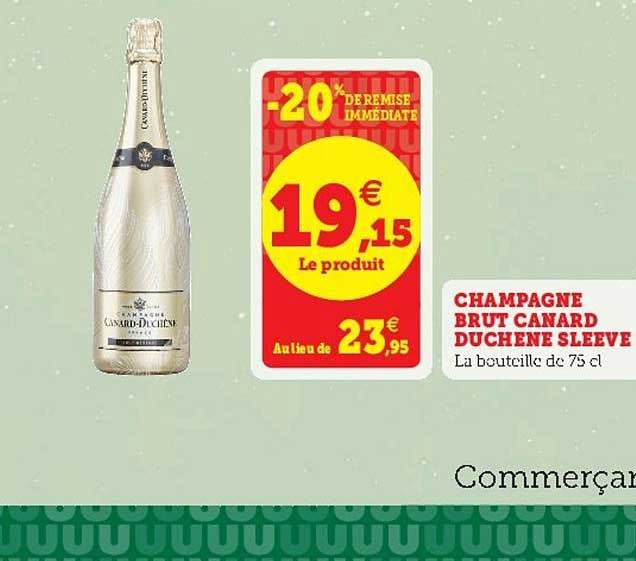 champagne brut canard duchêne