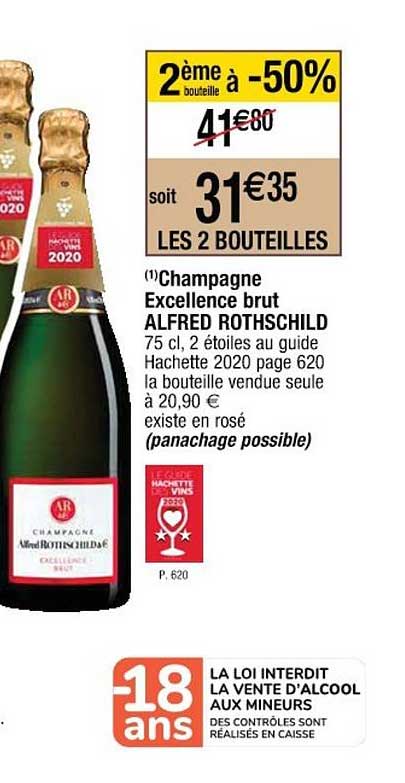 champagne excellence brut alfred rothschild