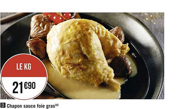 chapon sauce foie gras