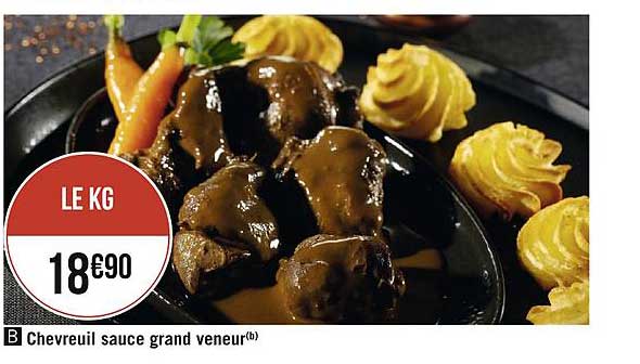 chevreuil sauce grand veneur