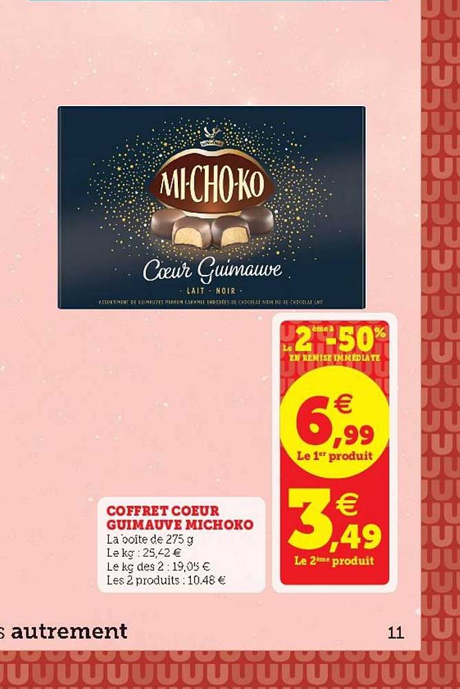 coffret cœur guimauve michoko