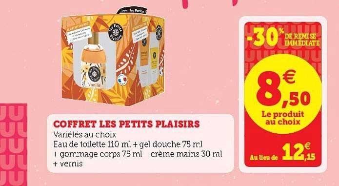 coffret les petits plaisirs