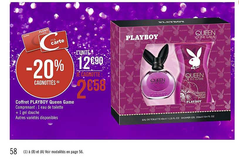 coffret playboy queen game
