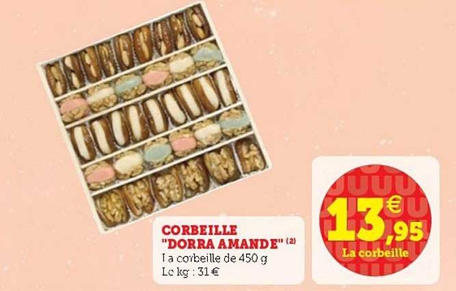 Corbeille "dorra Amande"