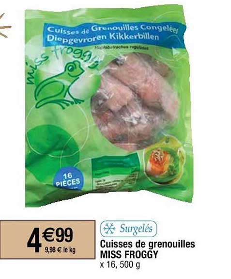 cuisses de grenouilles miss froggy
