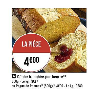 Gâche Tranchée Pur Beurre