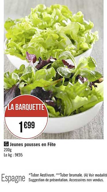 jeunes pousses en fête