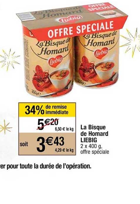 la bisque de homard liebig