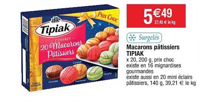 macarons pâtissiers tipiak