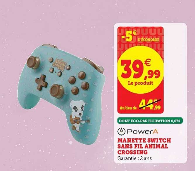 manette switch sans fil animal crossing