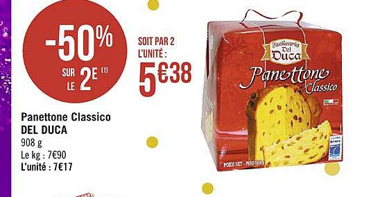 panettone classico del duca
