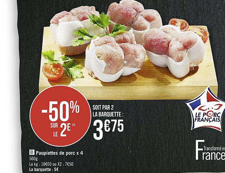 Paupiettes De Porc X4