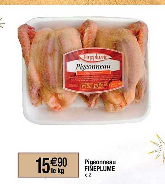 Pigeonneau Fineplume