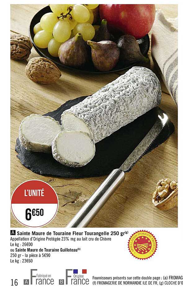 sainte maure de touraine fleur tourangelle