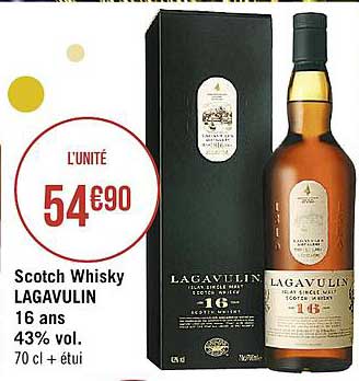 scotch whisky lagavulin 16 ans