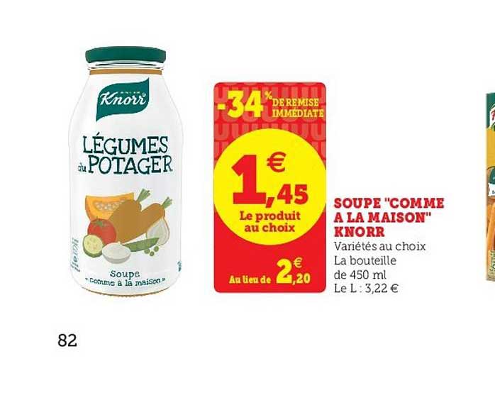 soupe "comme à la maison" knorr