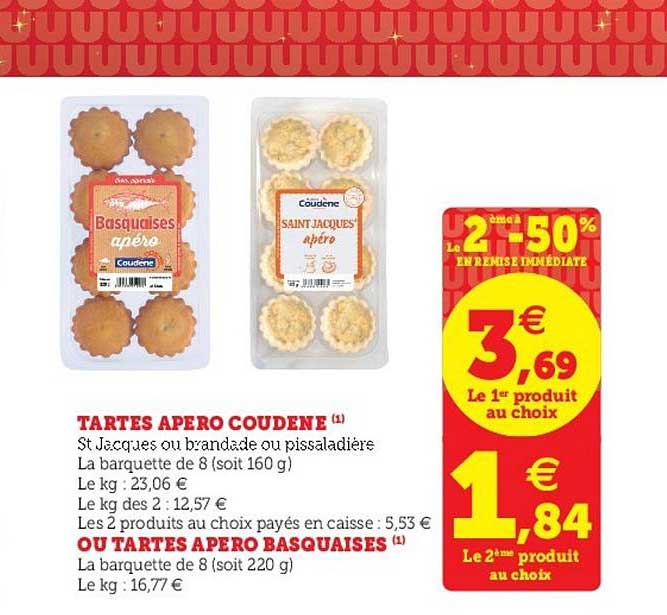 tartes apéro coudée ou tartes apéro basquaises
