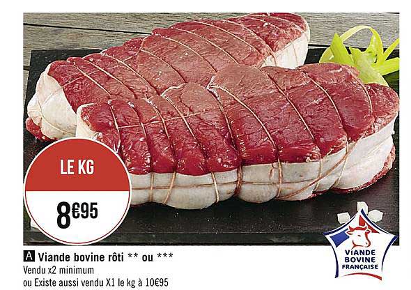 Viande Bovine Rôti