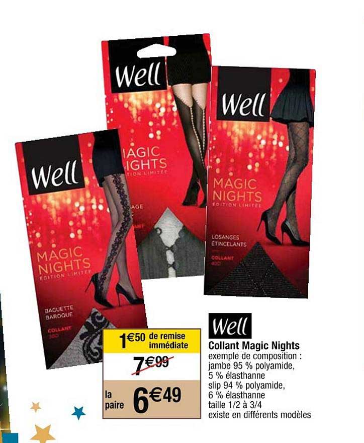 well collant magic nights