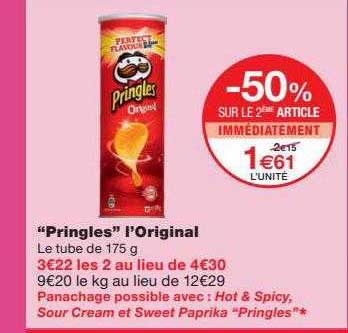"pringles" L'original
