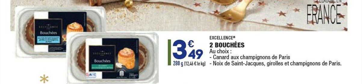 2 Bouchées Excellence