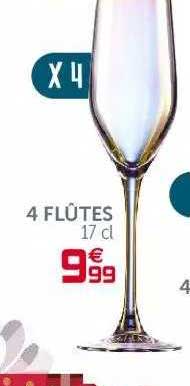 4 Flûtes