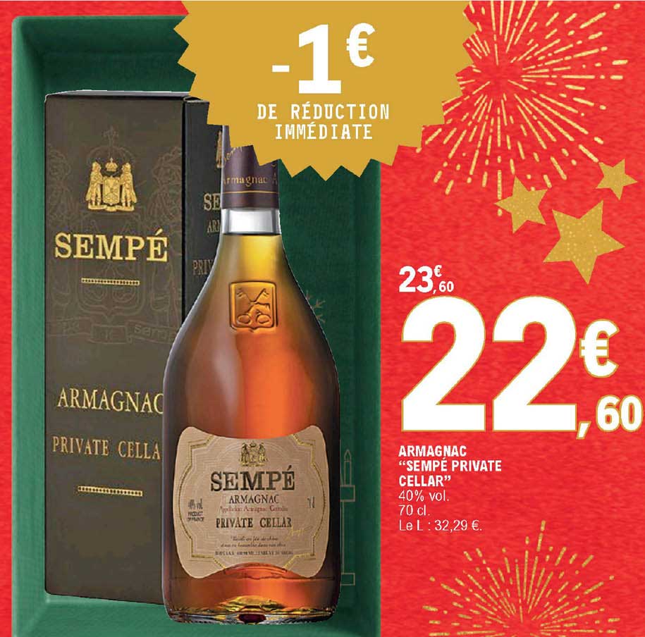 Armagnac "sempé Private Cellar"