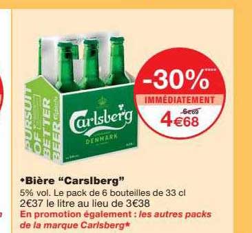 bière "carslberg"