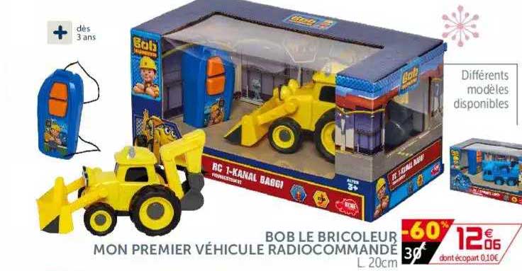 Bob Le Bricoleur Mon Premier Véhicule Radiocommandé