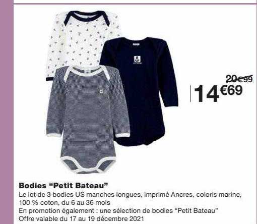 bodies "petit bateau"