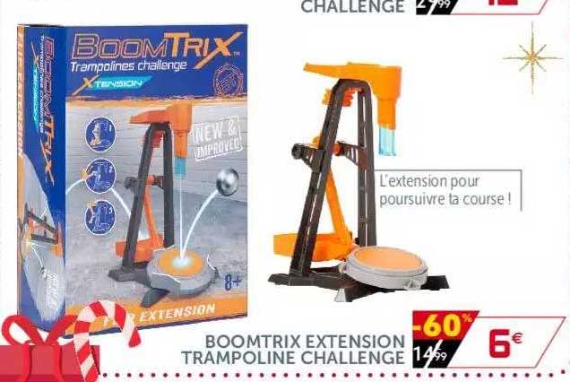 boomtrix extension trampoline challenge