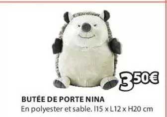 butée de porte nina