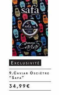caviar osciètre "safa"
