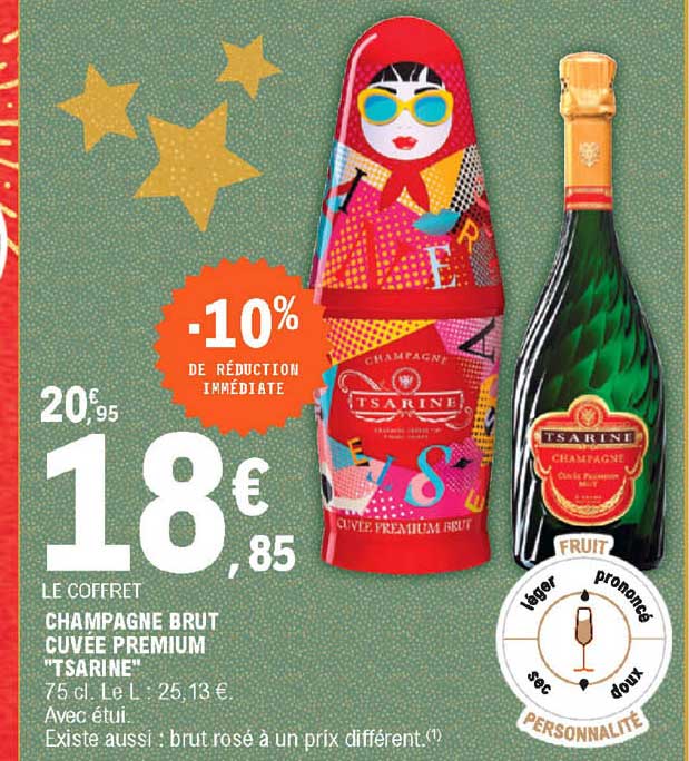 Champagne Brut Cuvée Premium "tsarine"