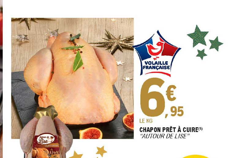 chapon prêt à cuire "autour de lise"