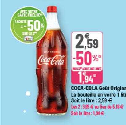 Coca-cola Goût Original